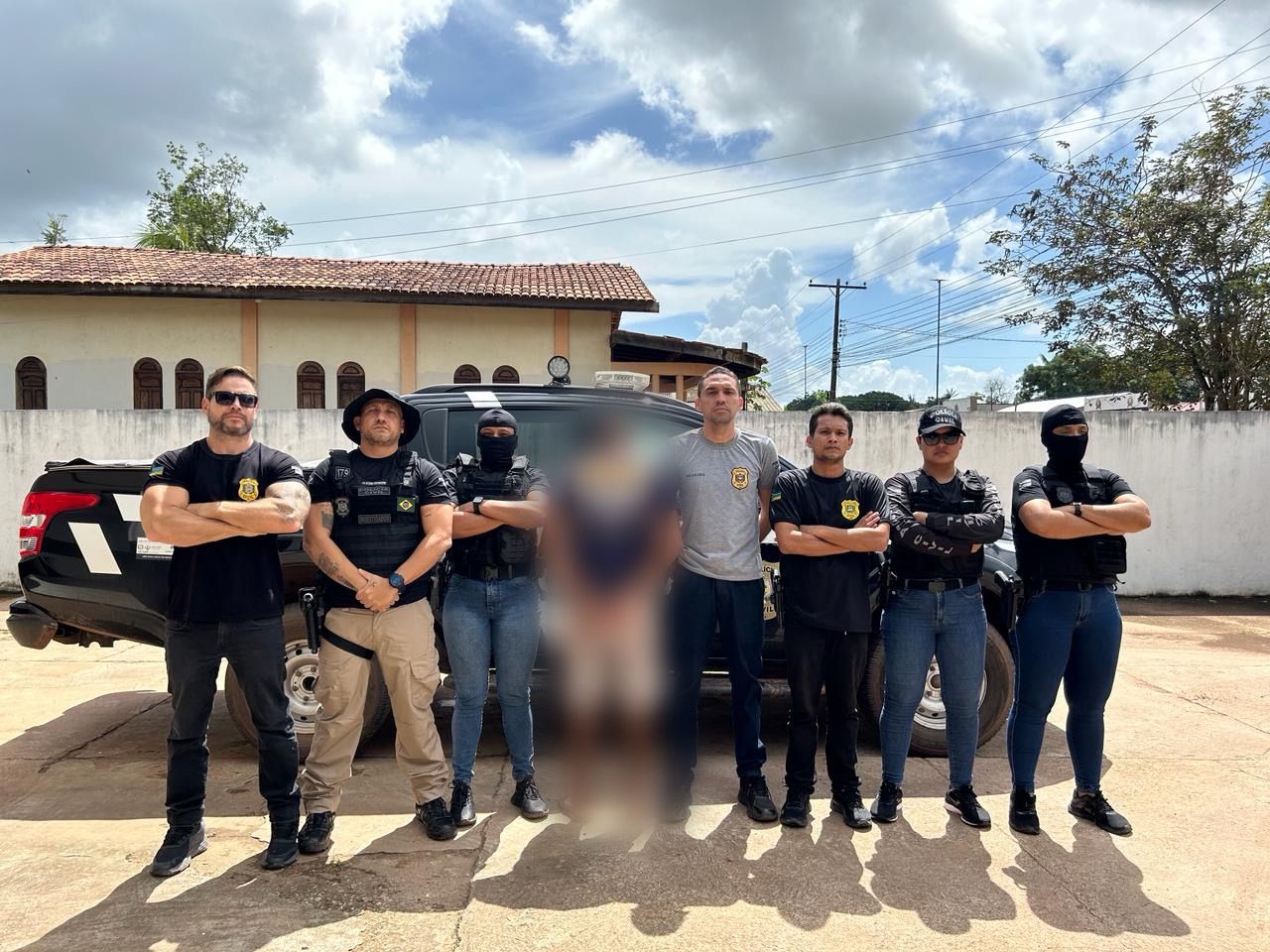 EM CALÇOENE, POLÍCIA CIVIL PRENDE HOMEM ACUSADO PELA PRÁTICA DO CRIME DE ESTUPRO DE VULNERÁVEL 